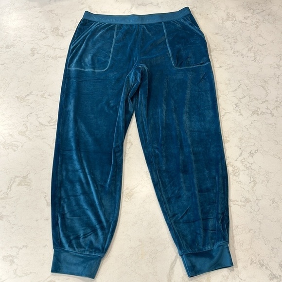 Juicy Couture X Urban Outfitters OG Bling Velour Pants Y2K Large - Picture 8 of 17